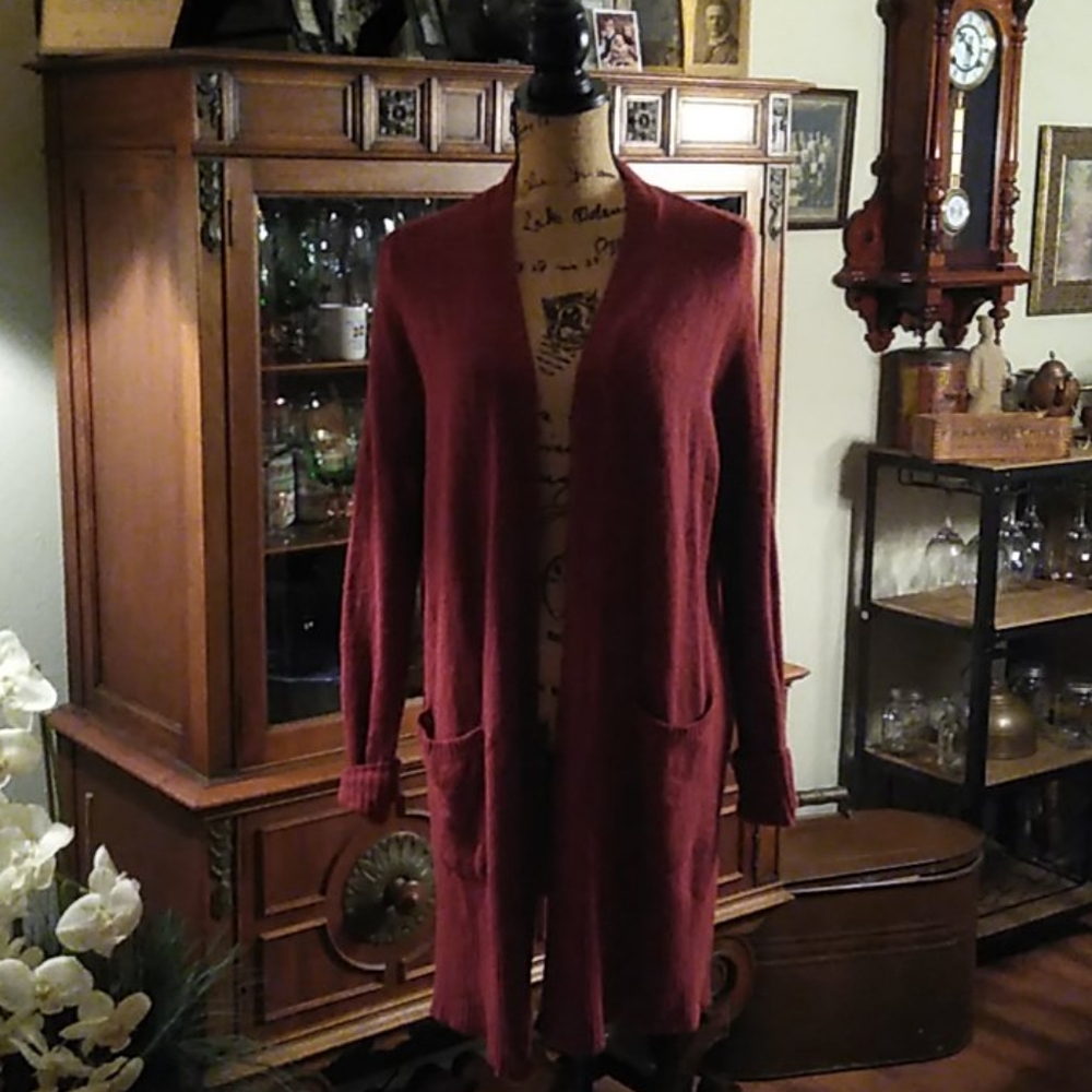 Ruby Moon Cardigan sweater with pockets size small
